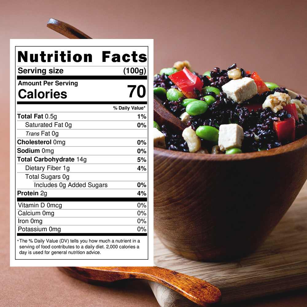 nutrition facts