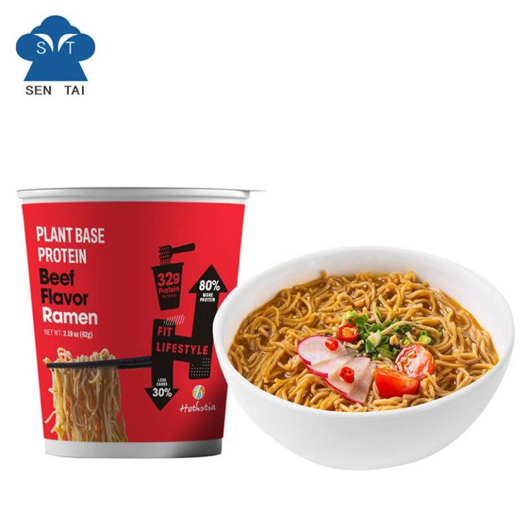 High Protein Instant Noodles Beef Flavor