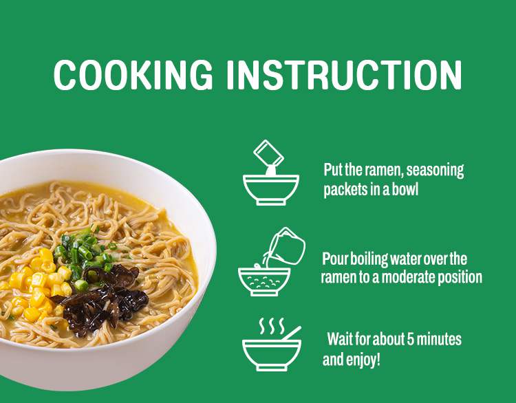 Pork Bone Flavor Instant Noodles