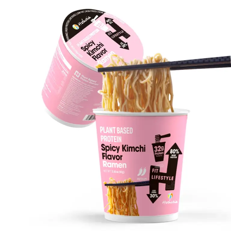 High Protein Cup Noodles Spicy Kimchi