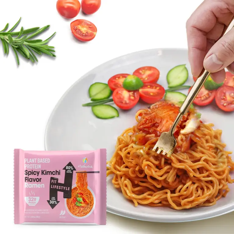 High Protein Noodles Spicy Kimchi
